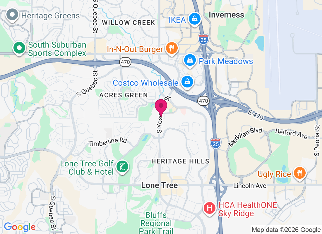 9049 Forsstrom Dr suite 109, Lone Tree, CO 80124, USA