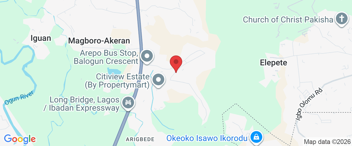 13 Aribido St, Arepo, 121101, Ogun State, Nigeria