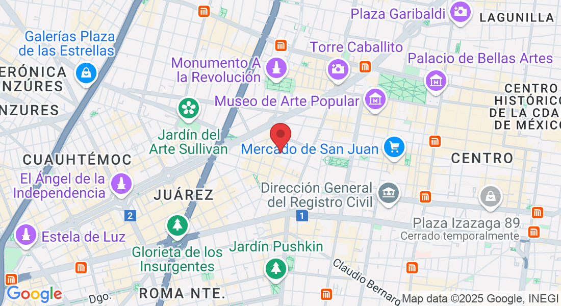 Calle Gral. Prim 57, Juárez, Cuauhtémoc, 06600 Juárez, CDMX, México