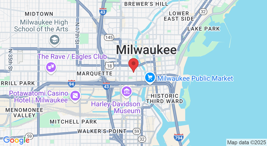 275 W Wisconsin Ave suite 101, Milwaukee, WI 53203, USA