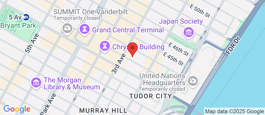 211 E 43rd St 7th. Floor, New York, NY 10017, USA