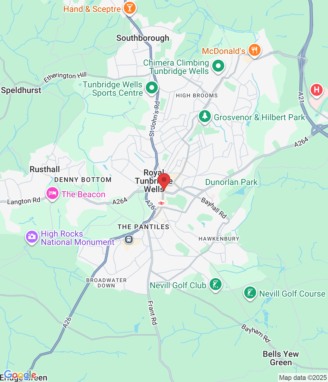 Royal Tunbridge Wells, Tunbridge Wells, UK