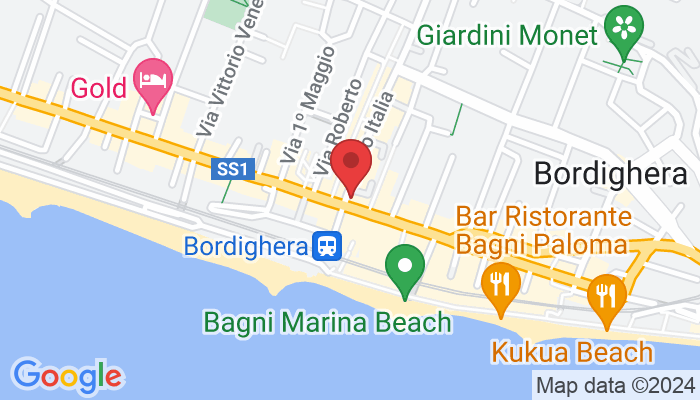 Corso Italia, 4, 18012 Bordighera IM, Italia