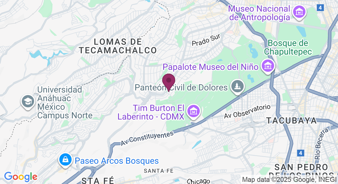 Parque Vía Reforma 1870, Lomas de Chapultepec, Miguel Hidalgo, 11000 Ciudad de México, CDMX, México