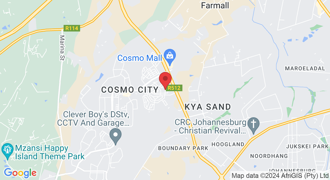 27, ext 5, United State Of America, Cosmo City, Johannesburg, 2188, South Africa
