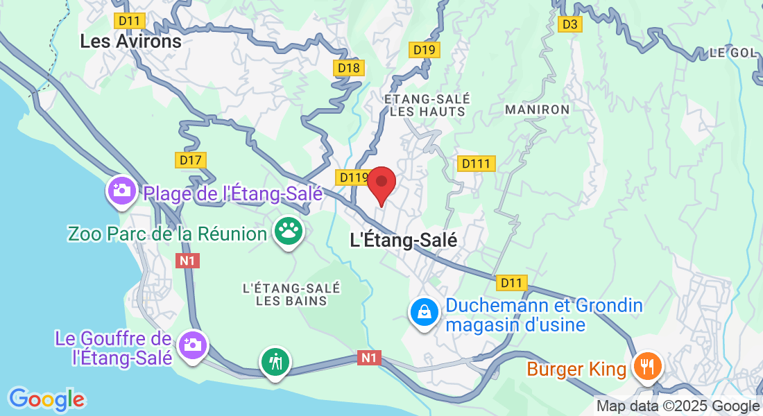 01 Imp. des Rosiers, L'Étang-Salé 97427, La Réunion