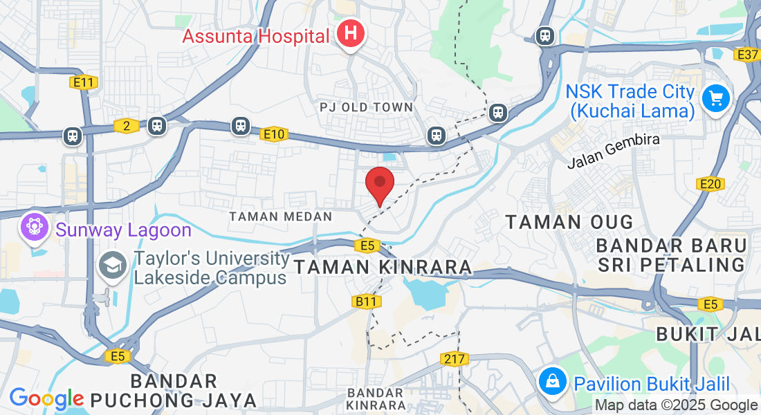 6-1, SRI MANJA SQUARE TWO, Jalan PJS 3/63, Taman Sri Manja, 46000 Petaling Jaya, Selangor, Malaysia