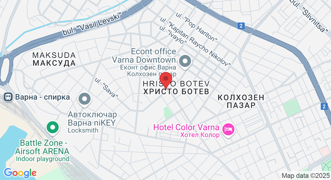 Hristo BotevOdesos, ul. "Sredna Gora" 40, 9000 Varna, Bulgaria