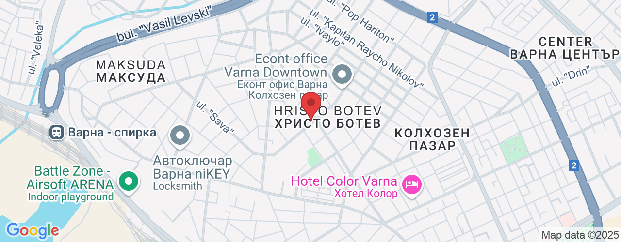 Hristo BotevOdesos, ul. "Sredna Gora" 40, 9000 Varna, Bulgaria