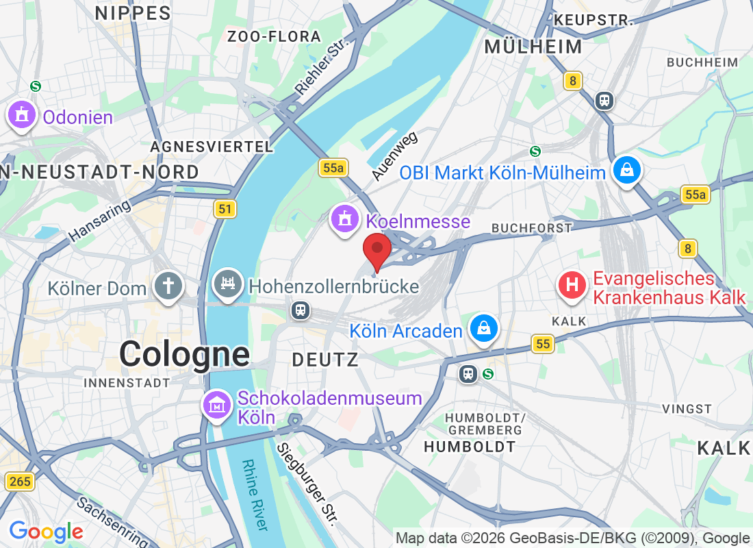 Radisson Blu Hotel, Messe-Kreisel 3, 50679 Köln, Germany