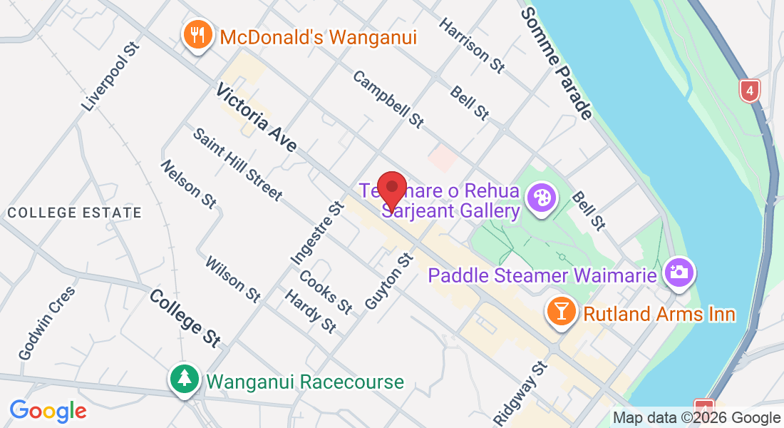 172 Victoria Avenue, City centre, Whanganui 4500, New Zealand