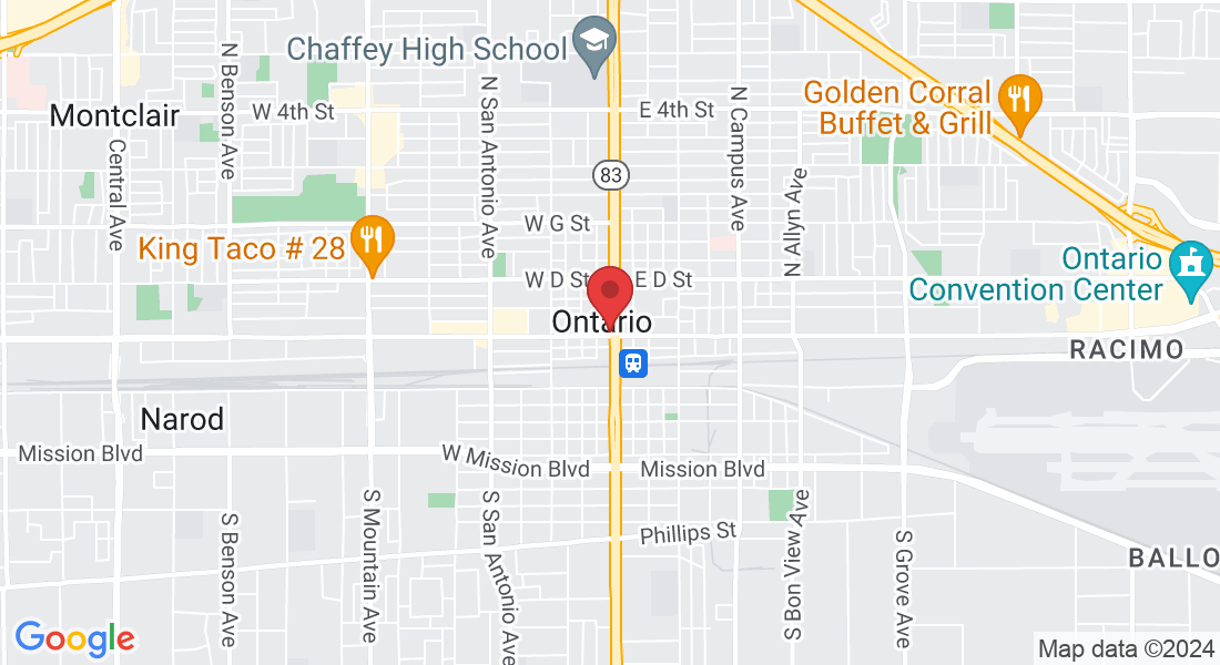 105 N Euclid Ave, Ontario, CA 91762, USA