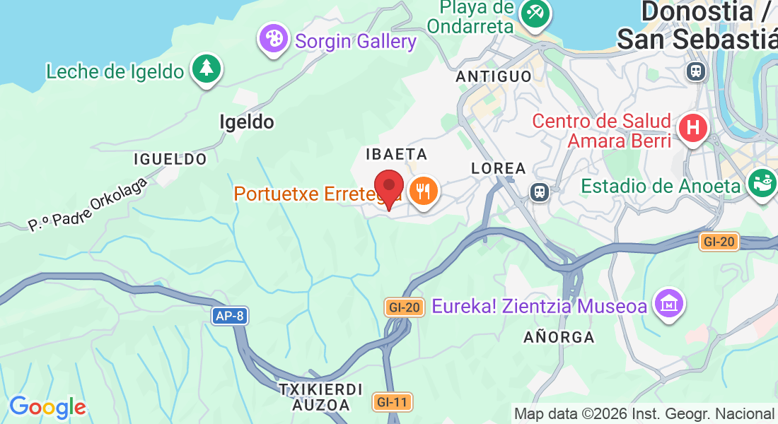 Portuetxe K., 83, 20018 Donostia / San Sebastián, Gipuzkoa, España