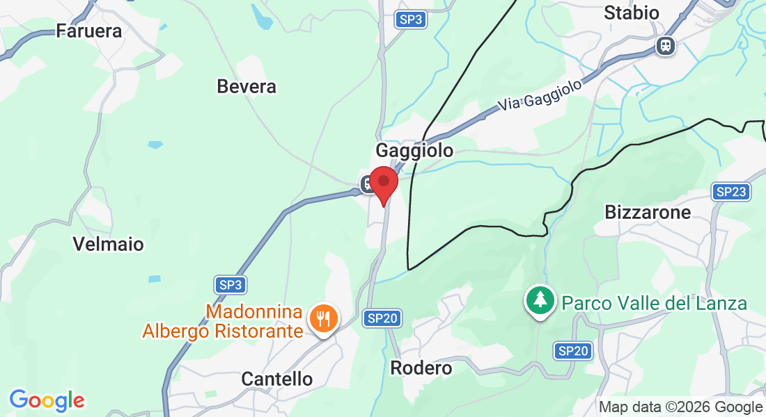 Via dei Biancospini, 4b, 21050 Gaggiolo VA, Italia