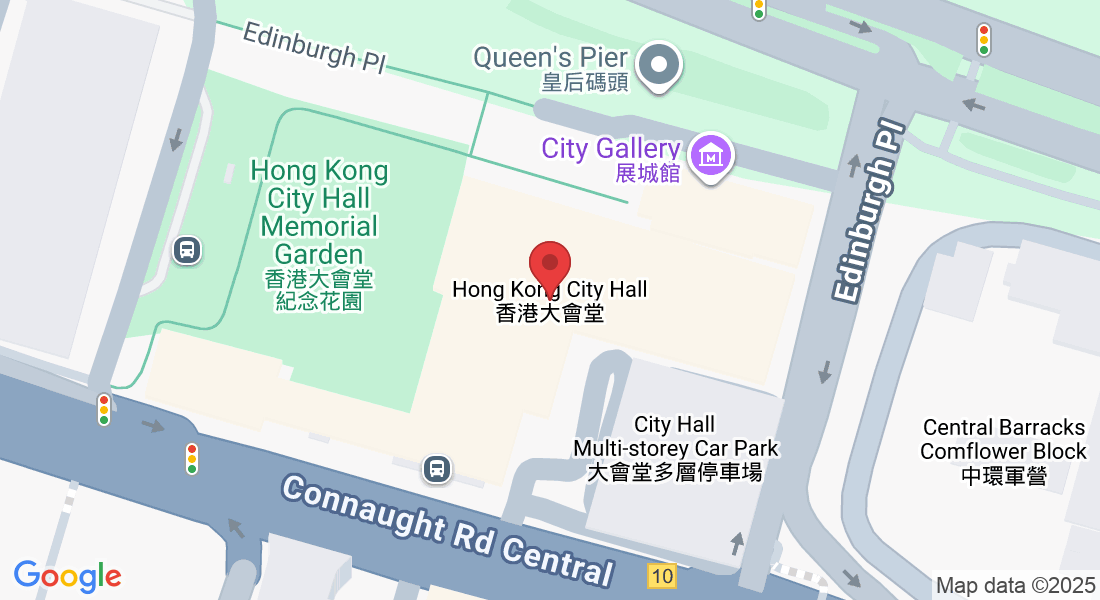 1/F, High Block, City Hall, 5 Edinburgh Pl, Central, Hongkong