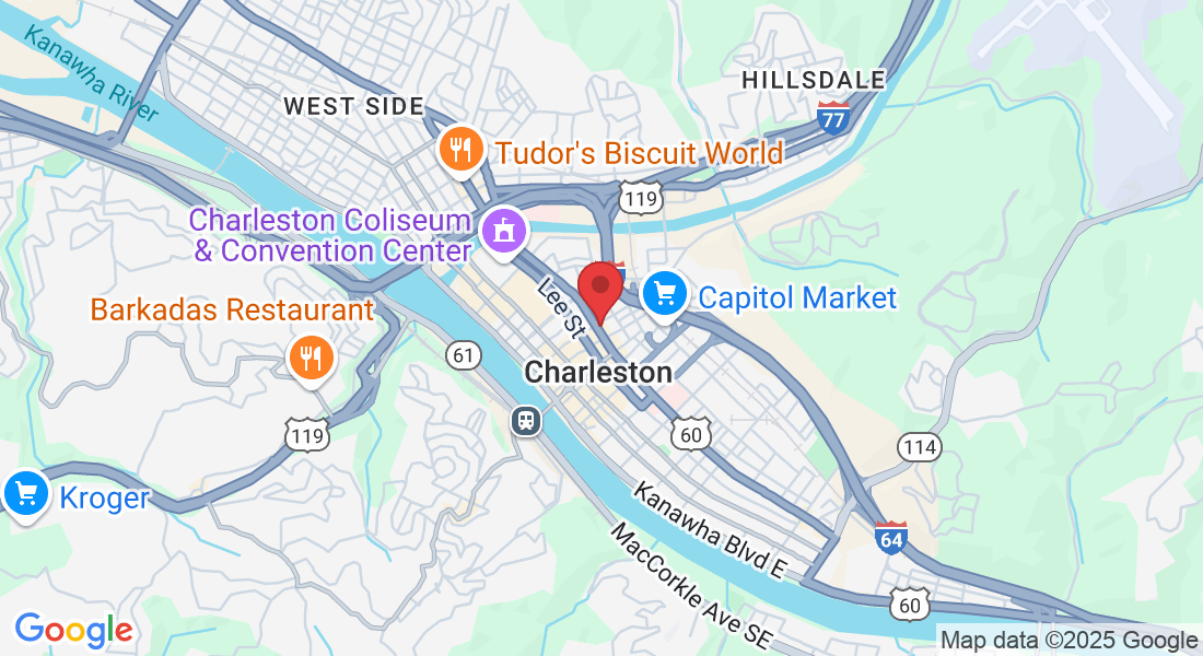 700 Washington St E suite 204, Charleston, WV 25301, USA