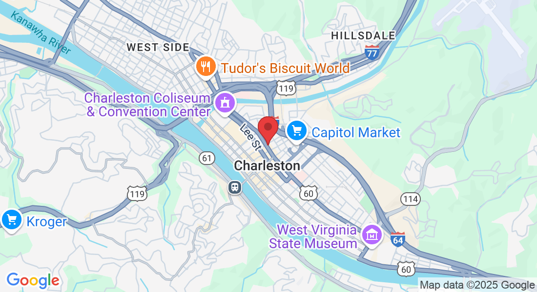 700 Washington St E suite 204, Charleston, WV 25301, USA