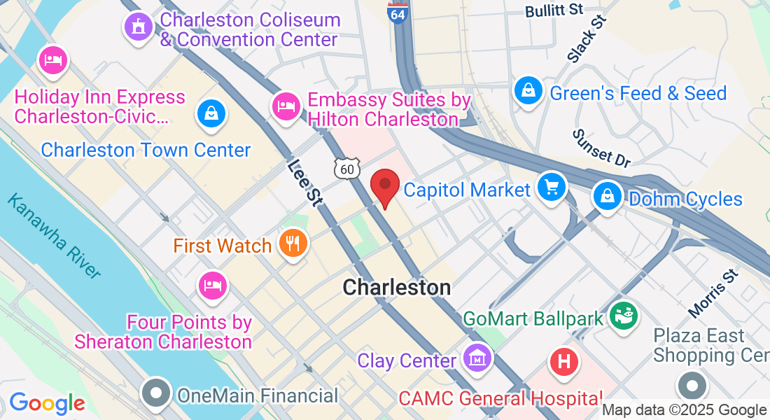 700 Washington St E suite 204, Charleston, WV 25301, USA