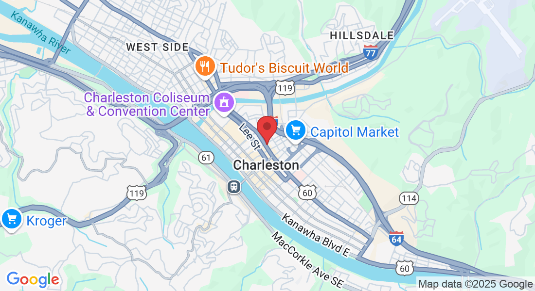 700 Washington St E suite 204, Charleston, WV 25301, USA
