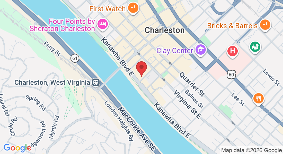 1012 Kanawha Blvd E 5th floor, Charleston, WV 25301, USA