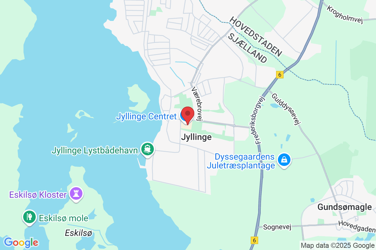 Jyllingecentret 25, 4040 Jyllinge, Danmark