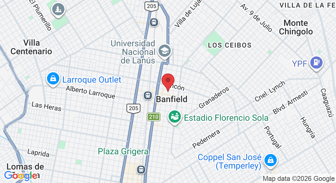 1599, B1828ADM, Pueyrredón 1560, B1828ADM Banfield, Provincia de Buenos Aires, Argentina