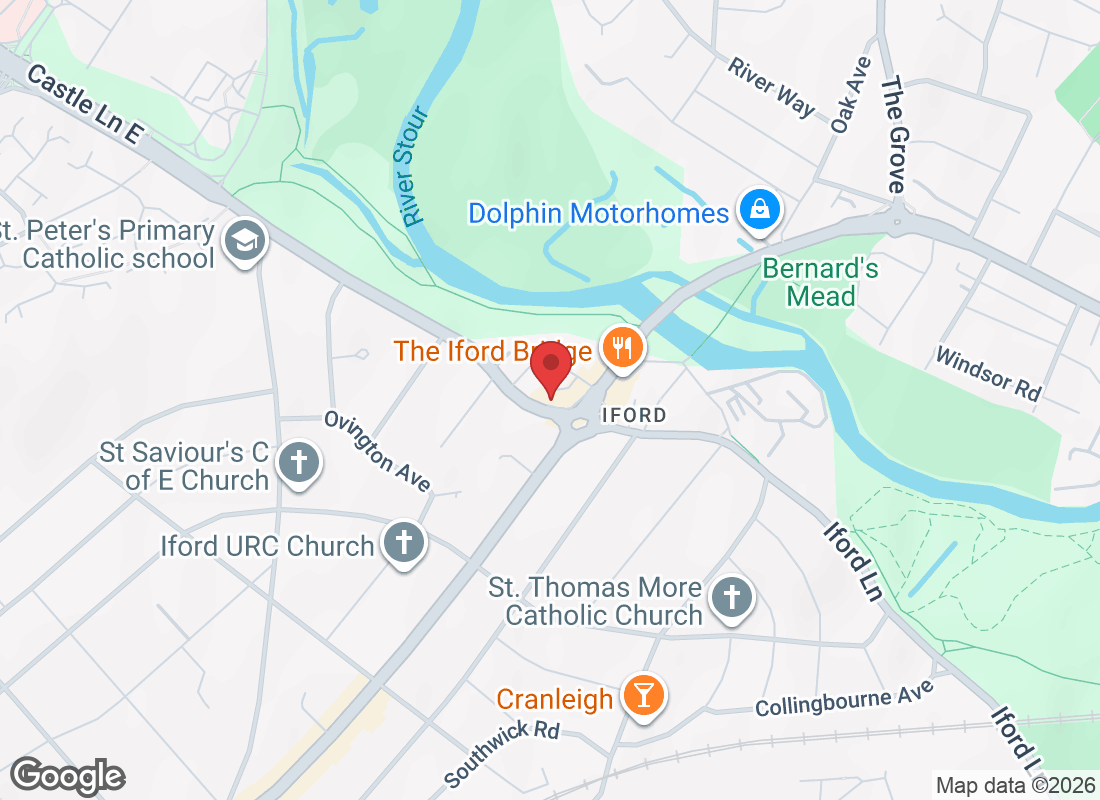 10 Castle Parade, Iford, Bournemouth BH7 6SH, UK