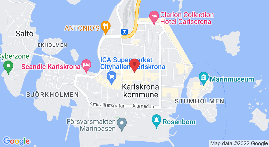 Ronnebygatan 40, 371 33 Karlskrona, Sverige