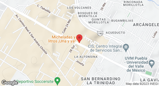 Cam. Real a San Andrés 3010, 72810 Tlaxcalancingo, Pue., México