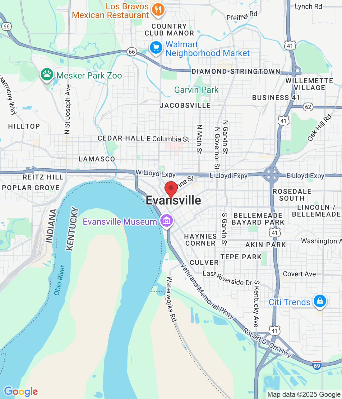 318 Main St, Evansville, IN 47708, USA