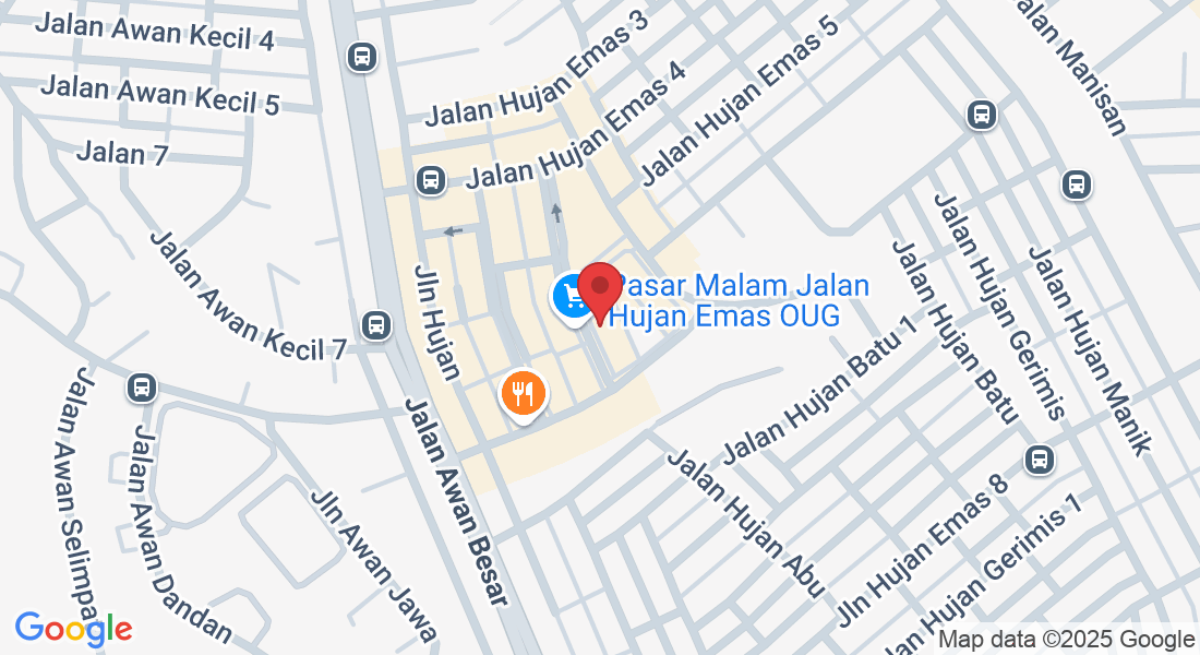 First Floor, 17, Medan Hujan Rahmat, Taman Overseas Union, 58200 Kuala Lumpur, Wilayah Persekutuan Kuala Lumpur, Malaysia