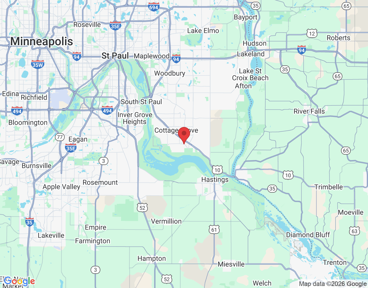 7601 100th St S, Cottage Grove, MN 55016, USA