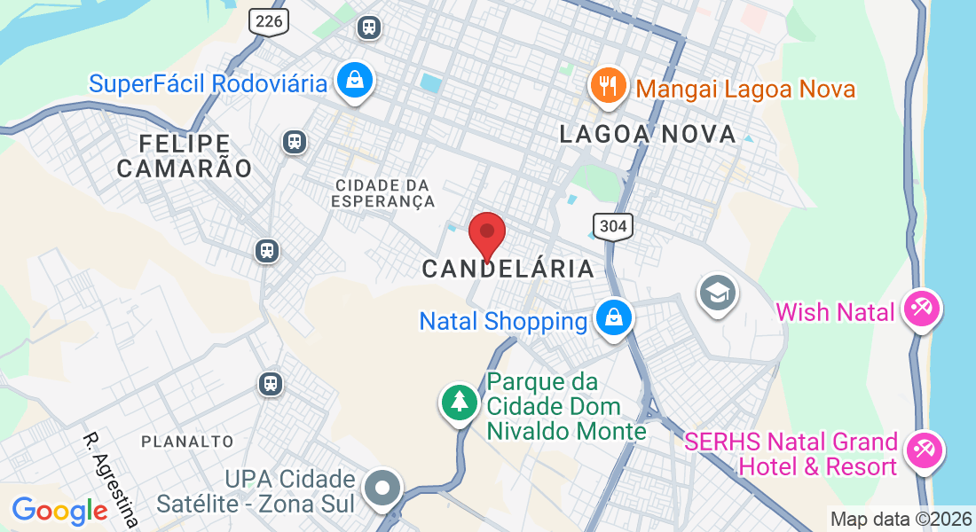 Rua Professor Manoel Alves Neto, 45 - Sala 901 - Candelária, Natal - RN, 59065-555, Brasil