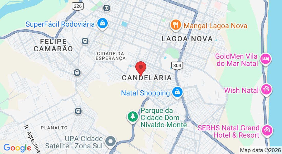 Rua Professor Manoel Alves Neto, 45 - Sala 901 - Candelária, Natal - RN, 59065-555, Brasil