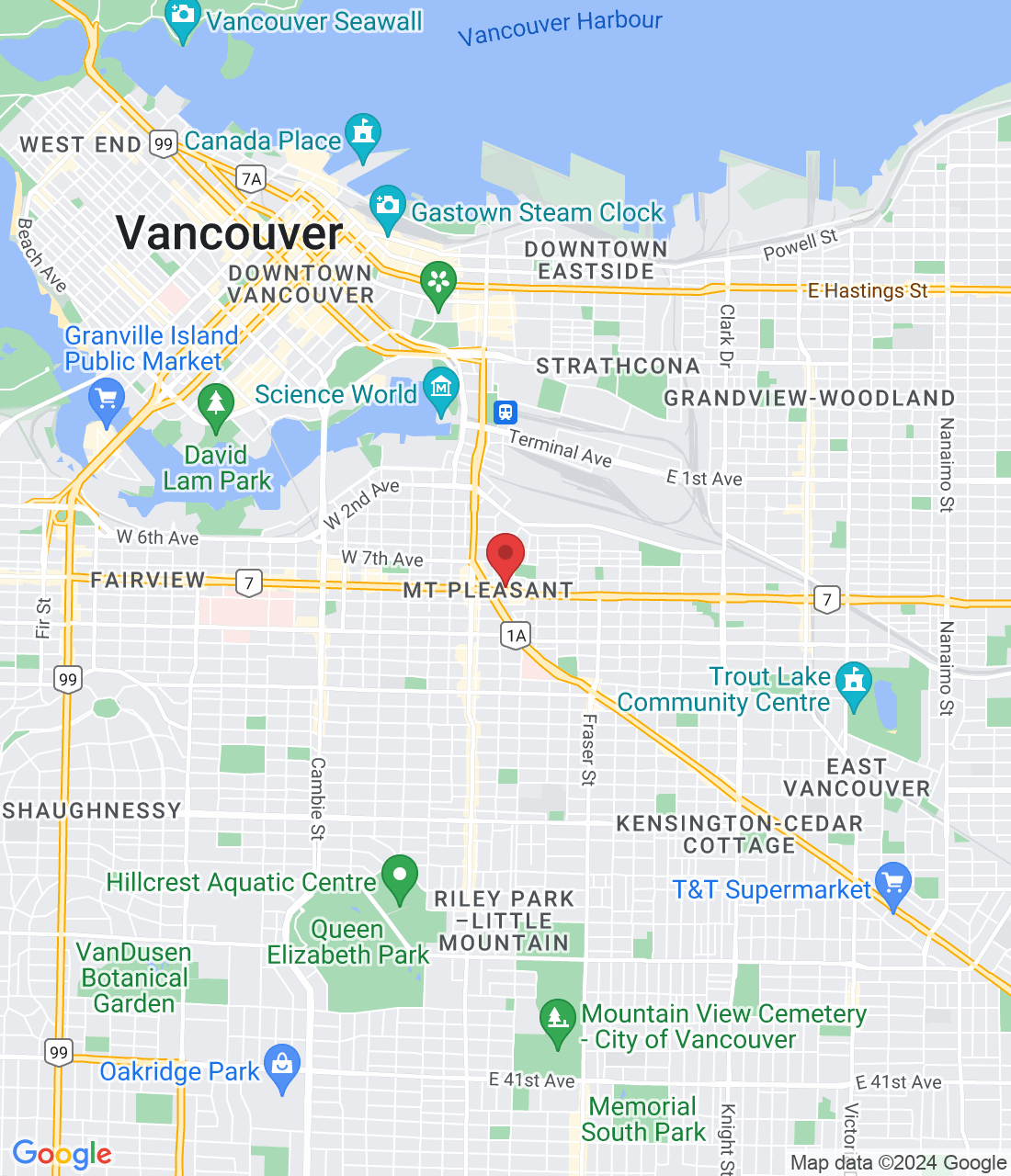 341 E Broadway, Vancouver, BC V5M 2A4, Canada