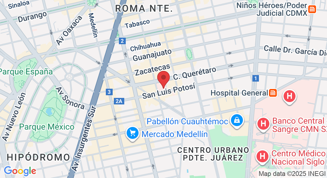 San Luis Potosí 143, Centro Urbano Pdte. Juárez, Roma Nte., Cuauhtémoc, 06700 Ciudad de México, CDMX, México