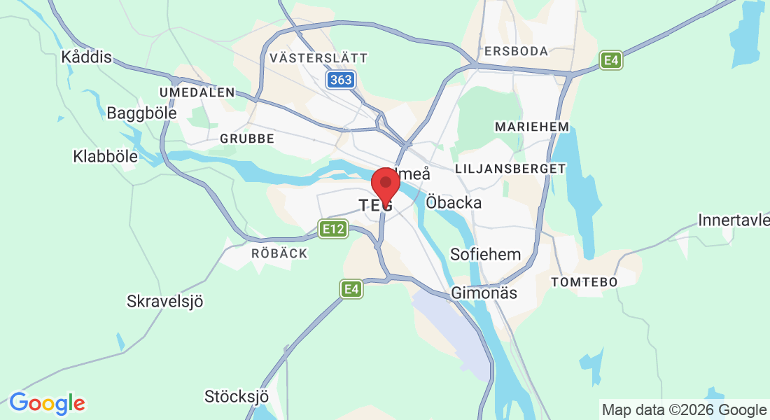 Odlarvägen 2, 904 20 Umeå, Sweden