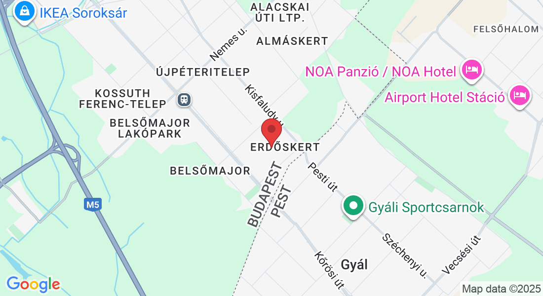 Budapest, Benjámin u. 29, 1188 Magyarország