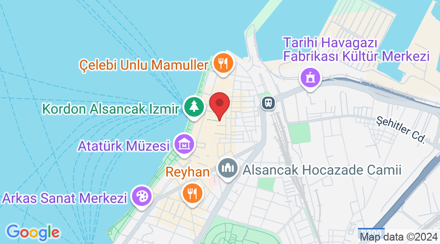 Alsancak, Kıbrıs Şehitleri Cd. No: 96, 35220 Konak/İzmir, Turkiet