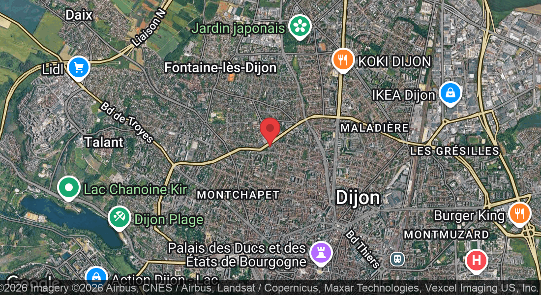 2 Rue des Arvernes, 21121 Fontaine-lès-Dijon, France