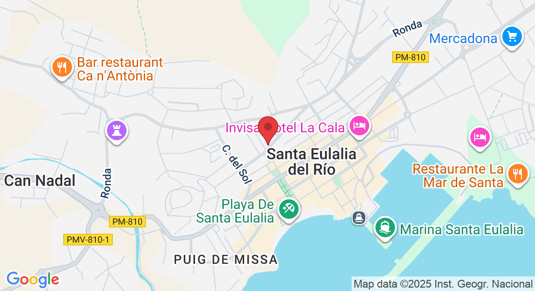 Passeig de la Pau, 2, 07840 Santa Eulalia del Río, Illes Balears, España