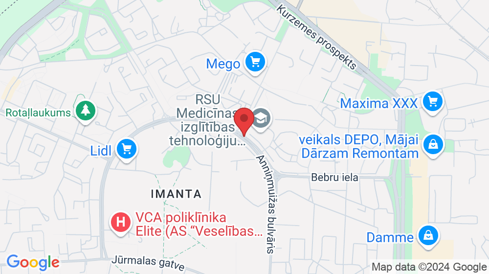 Anniņmuižas bulvāris 28, Kurzemes rajons, Rīga, LV-1067, Latvija
