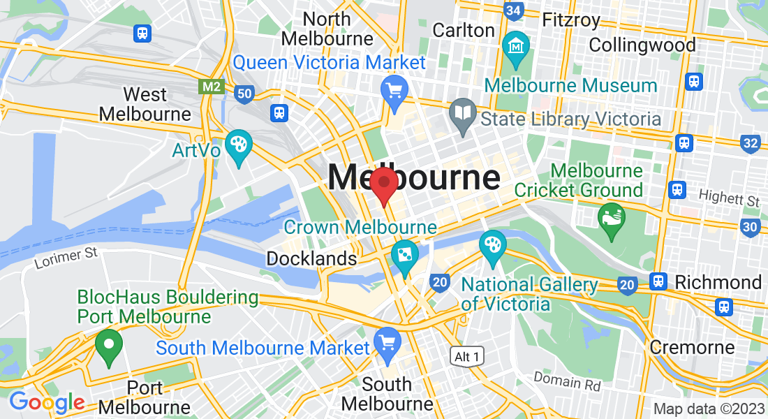 607 Bourke St, Melbourne VIC 3000, Australia