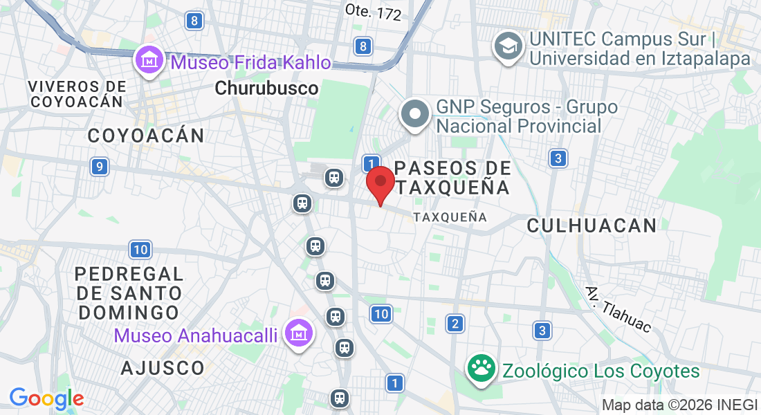 Calz Taxqueña 1503, Petrolera Taxqueña, Coyoacán, 04410 Ciudad de México, CDMX, México