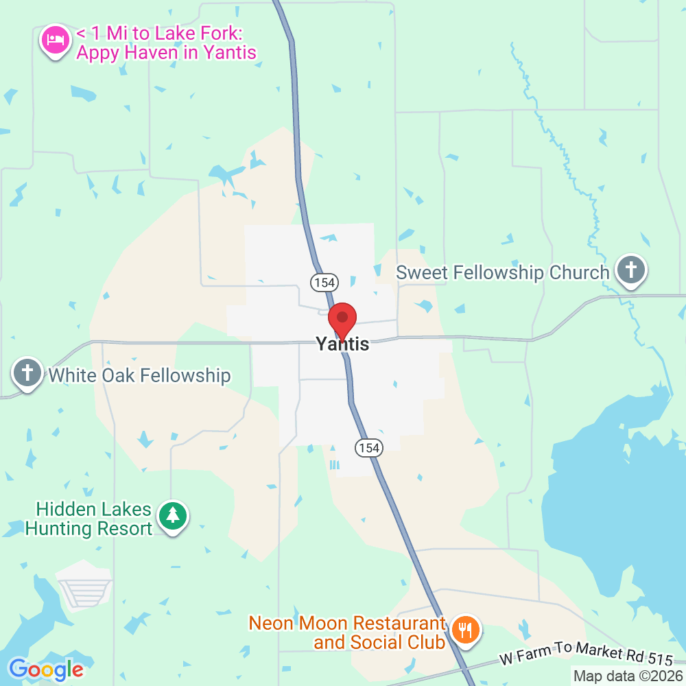 Yantis, TX 75497, USA