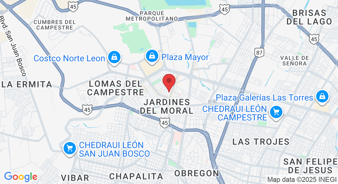 Nubes 522, Jardines del Moral, 37160 León de los Aldama, Gto., México