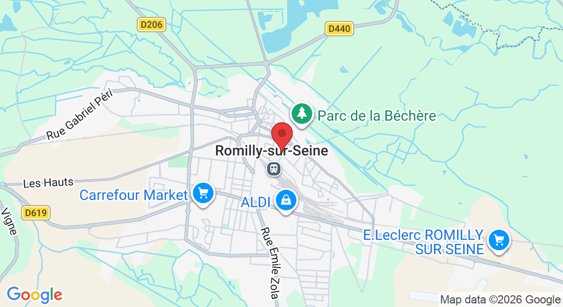 24 Rue Carnot, 10100 Romilly-sur-Seine, France