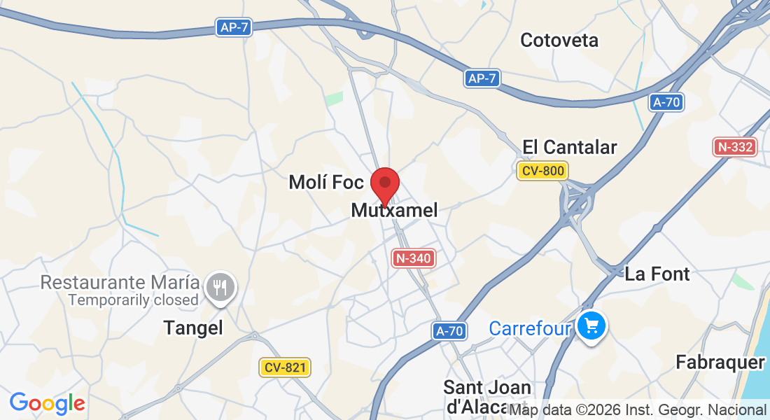 Carrer Elda, 5, 03110 Mutxamel, Alicante, Spain