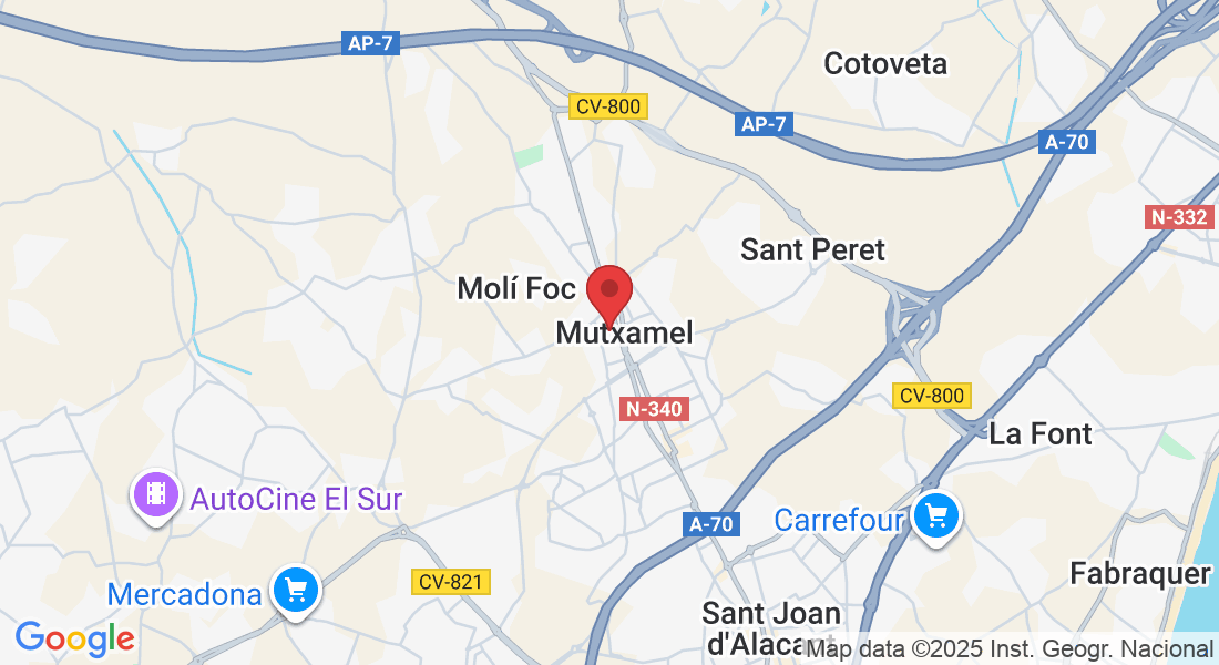 Carrer Elda, 5, 03110 Mutxamel, Alicante, Spain