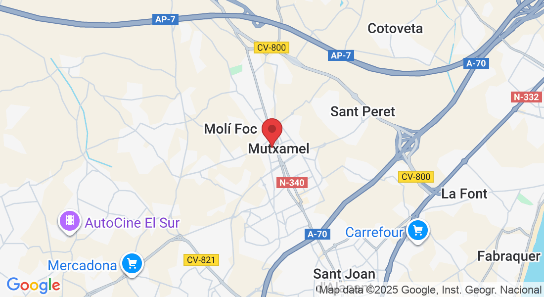 Carrer Elda, 5, 03110 Mutxamel, Alicante, Spain